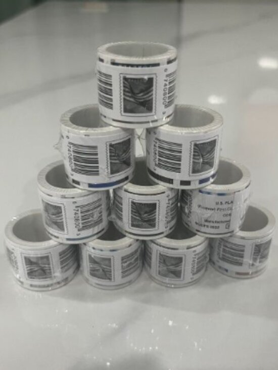 1000 usps forever stamps of 2024 Mail U.S.A. Flag Postage - Picture 1 of 2